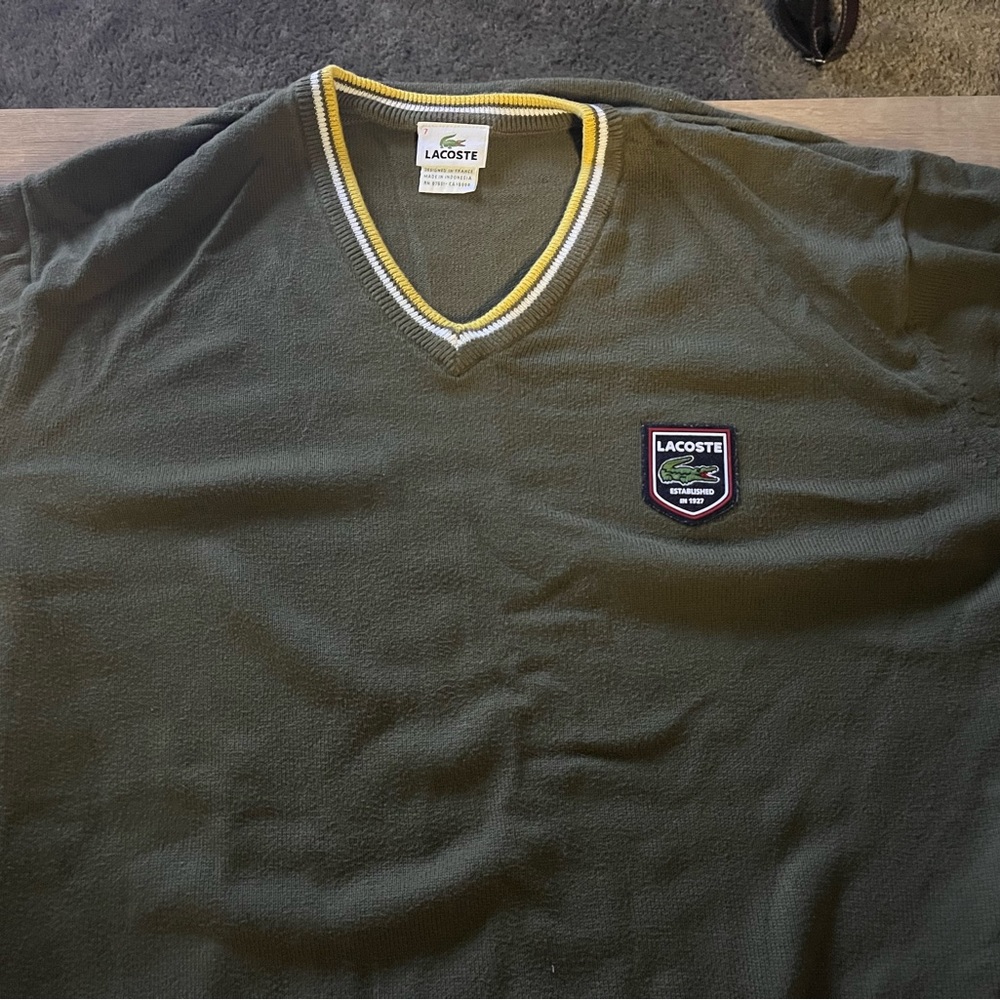 Lacoste pullover sweater